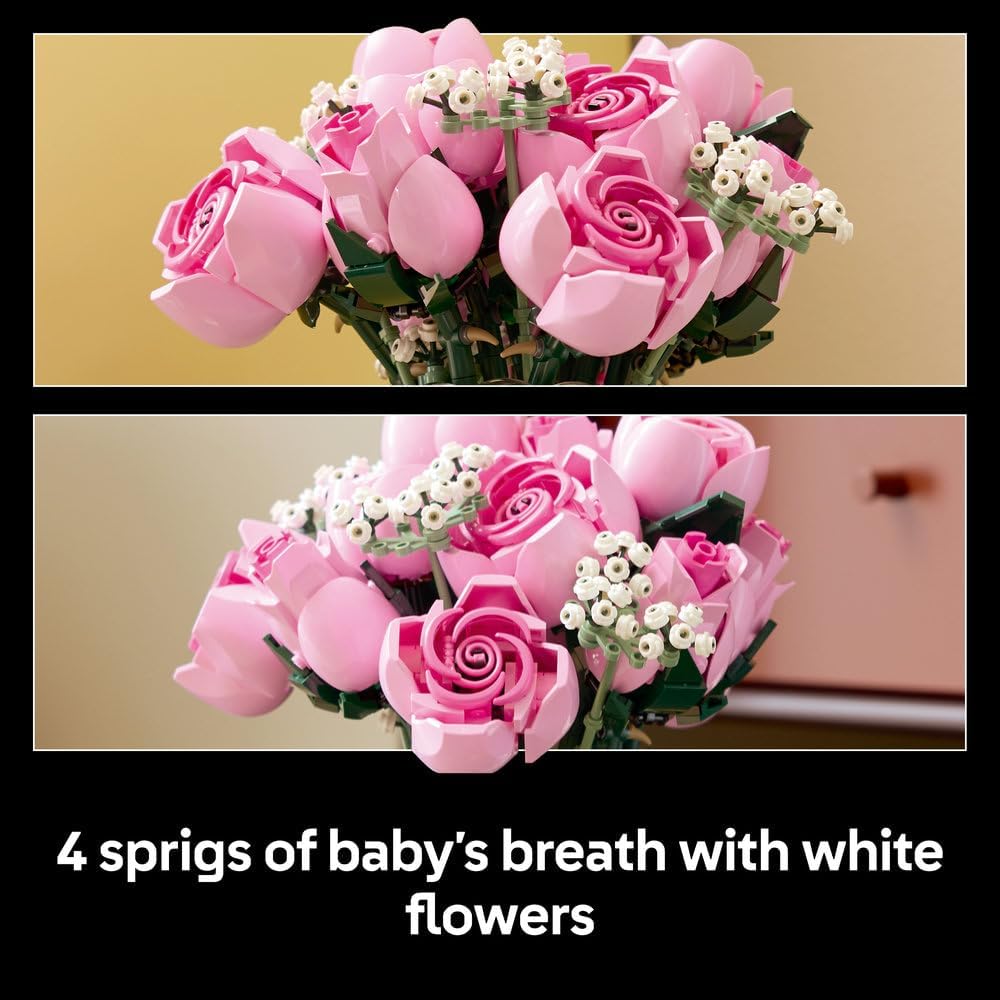 LEGO Botanicals Bouquet of Pink Roses 10374 — image 5
