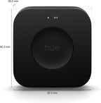 Philips Hue Bridge Pro, Smart Hub for Lighting, Wireless, Supports 150+ Bulbs and 50+ Accessories, Compatible with Apple Home, Amazon Alexa, Google Assistant and Samsung SmartThings — black