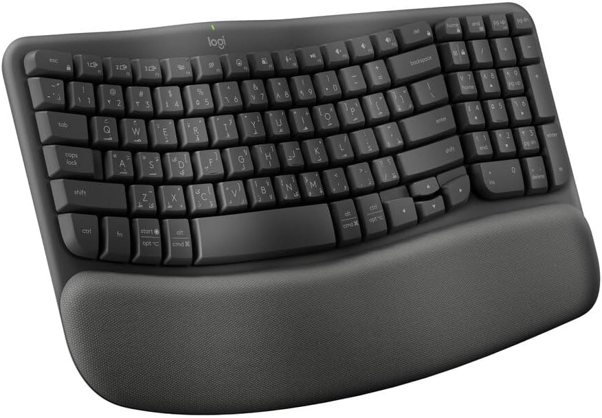 Logitech Wave Keys Keyboard — Graphite