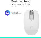Logitech M196 Wireless Mouse — Off White