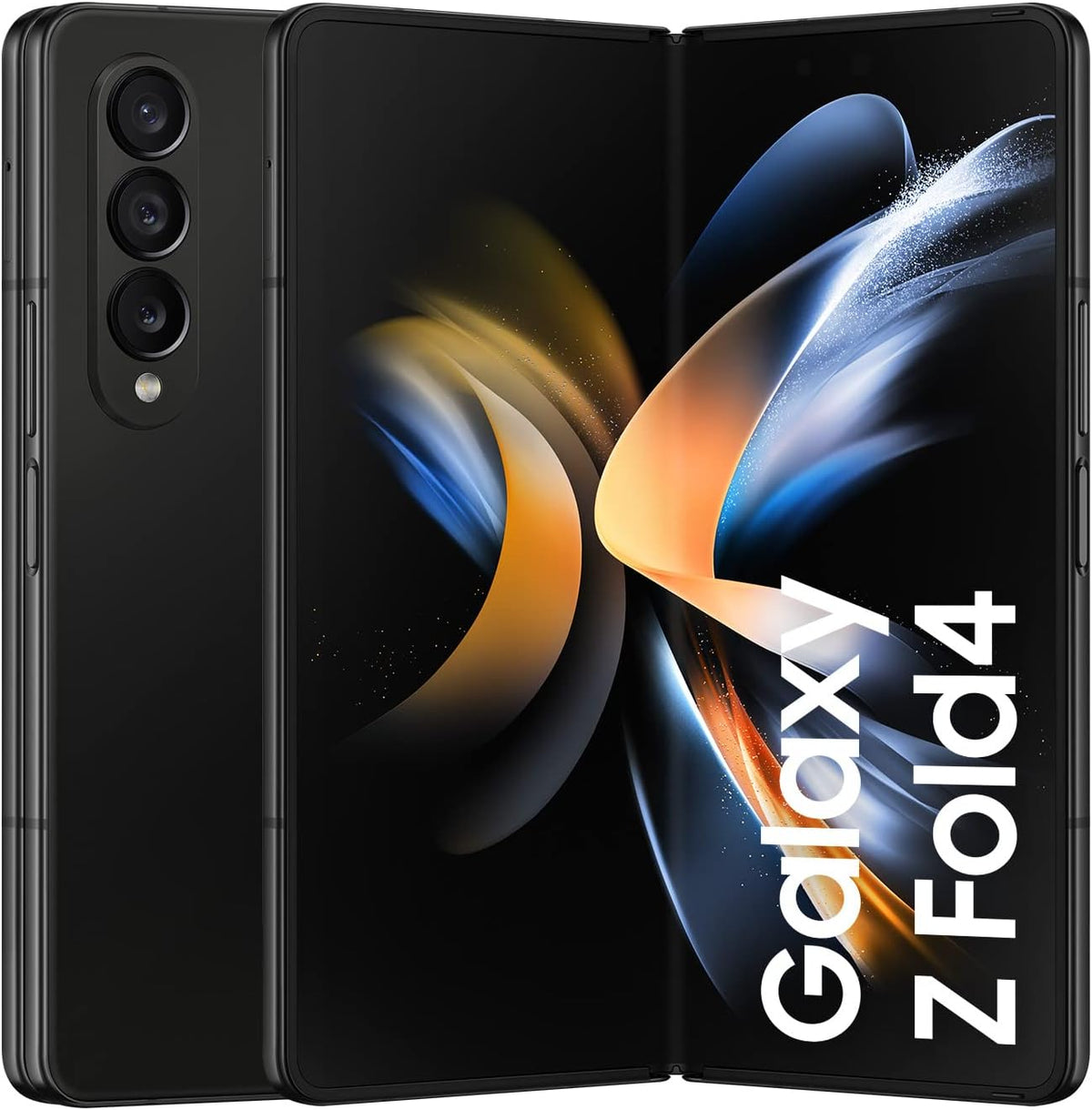 Samsung (Refurbished) Galaxy Z Fold4 5G Foldable Phone (Phantom Black, 12GB RAM, 256GB Storage) with No Cost EMI/Additional Exchange Offers