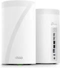 TP-Link Tri-Band WiFi 7 BE22000 Whole Home Mesh System (Deco BE85) | 12-Stream 22 Gbps | 2× 10G + 2× 2.5G Ports Wired Backhaul, 8× High-Gain Antennas | VPN, AI-Roaming, 4×4 MU-MIMO, HomeShield(2-Pack)