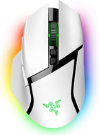 Razer Basilisk V3 Pro Customizable Wireless Gaming Mouse — White — main product image