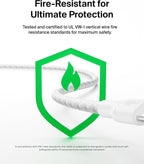 Belkin Eco Braided USB-C to USB-C Cable (1M, 240W) - Soft, Flexible Fast-Charging Cable, Type C Charger Cord for iPhone 16, Galaxy S25, Pixel 9, MacBook, iPad Pro, & More - White (USB 2.0)