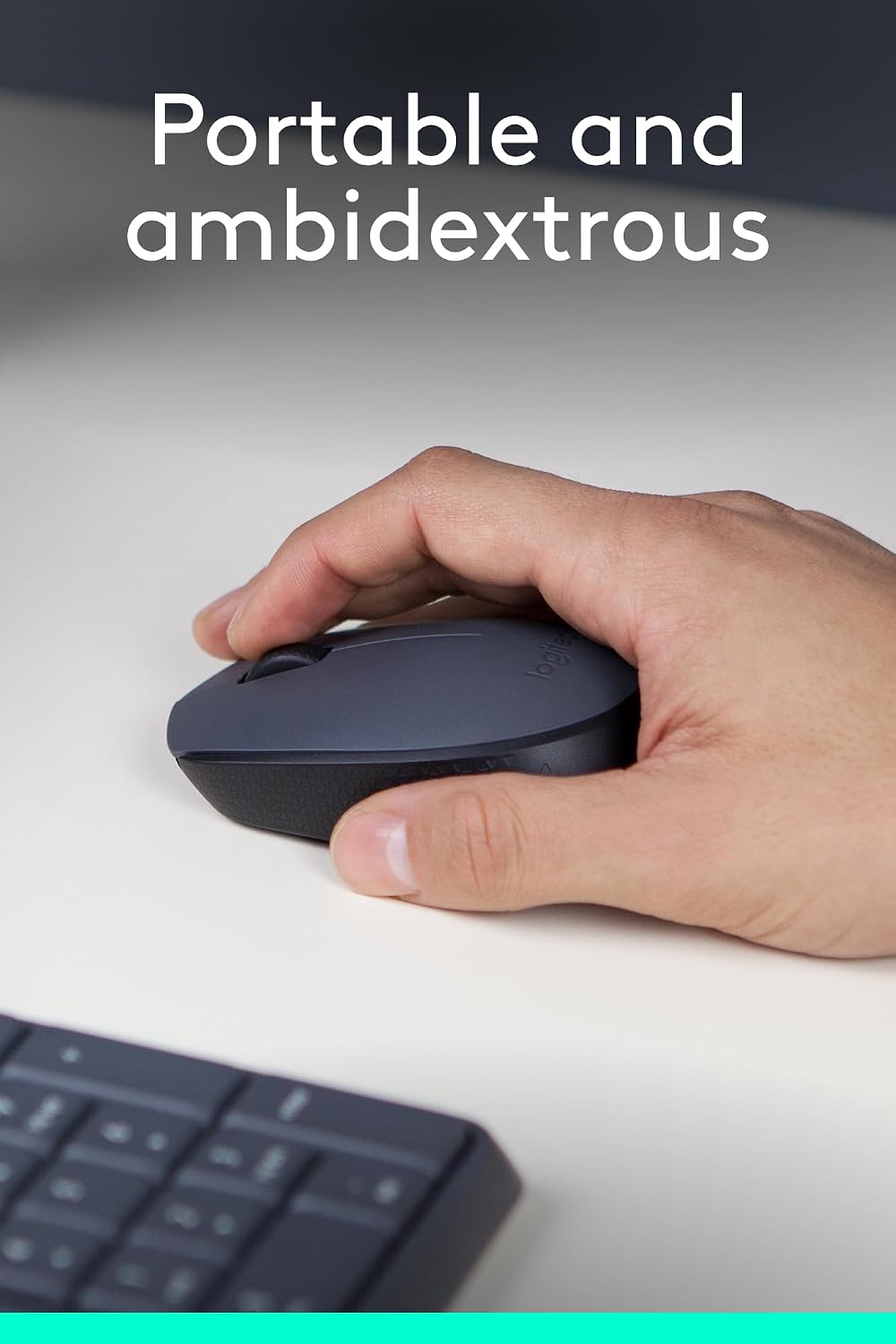 Logitech M170 Wireless Mouse — Black