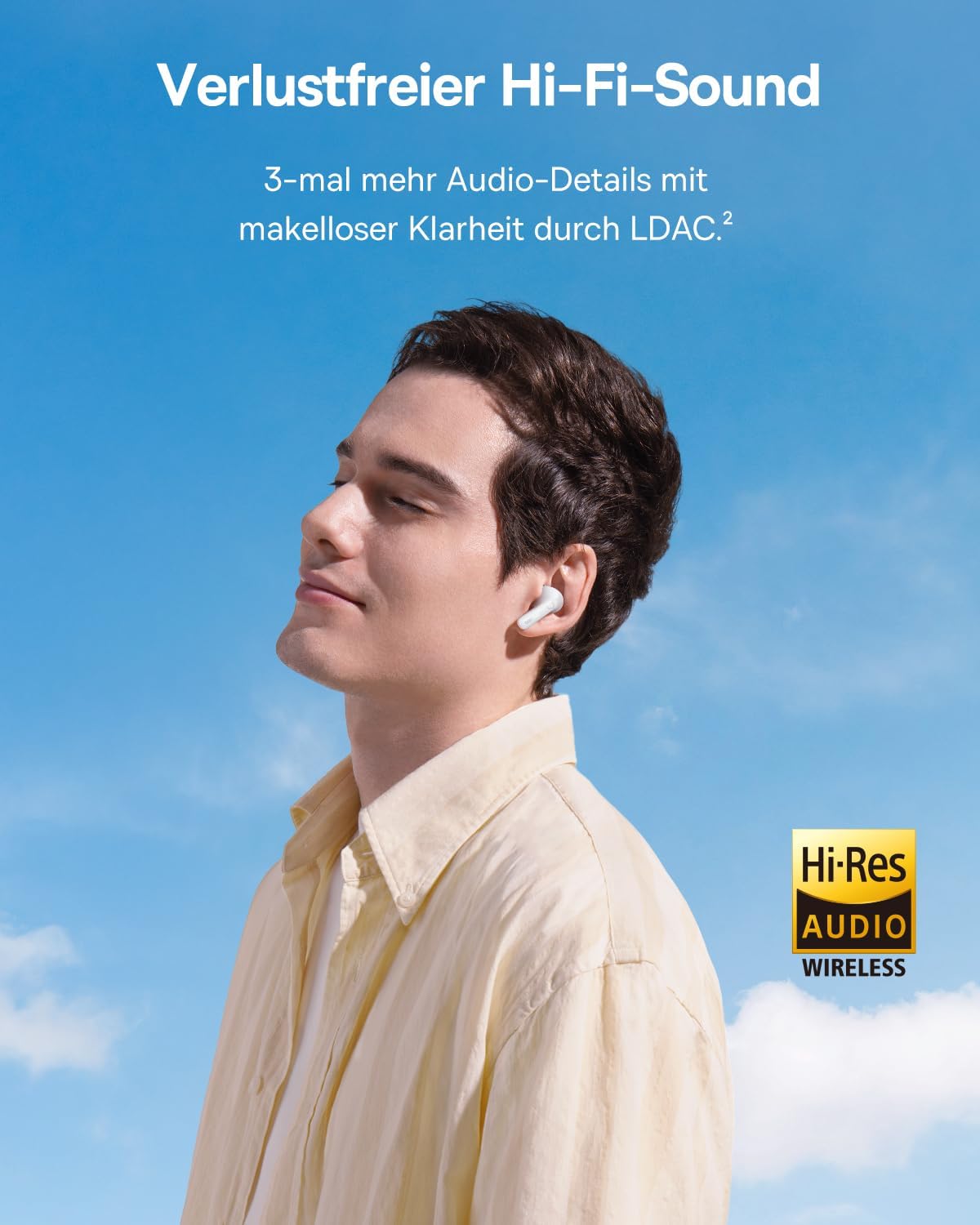 Baseus Bass EP10 Pro Noise-Cancelling Earbuds — White