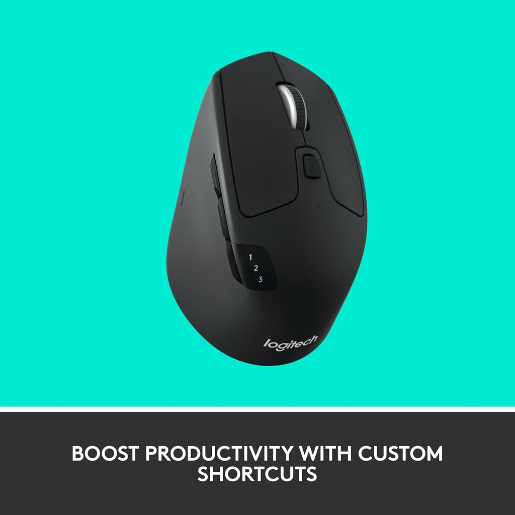 Logitech M720 Wireless Mouse — Graphite