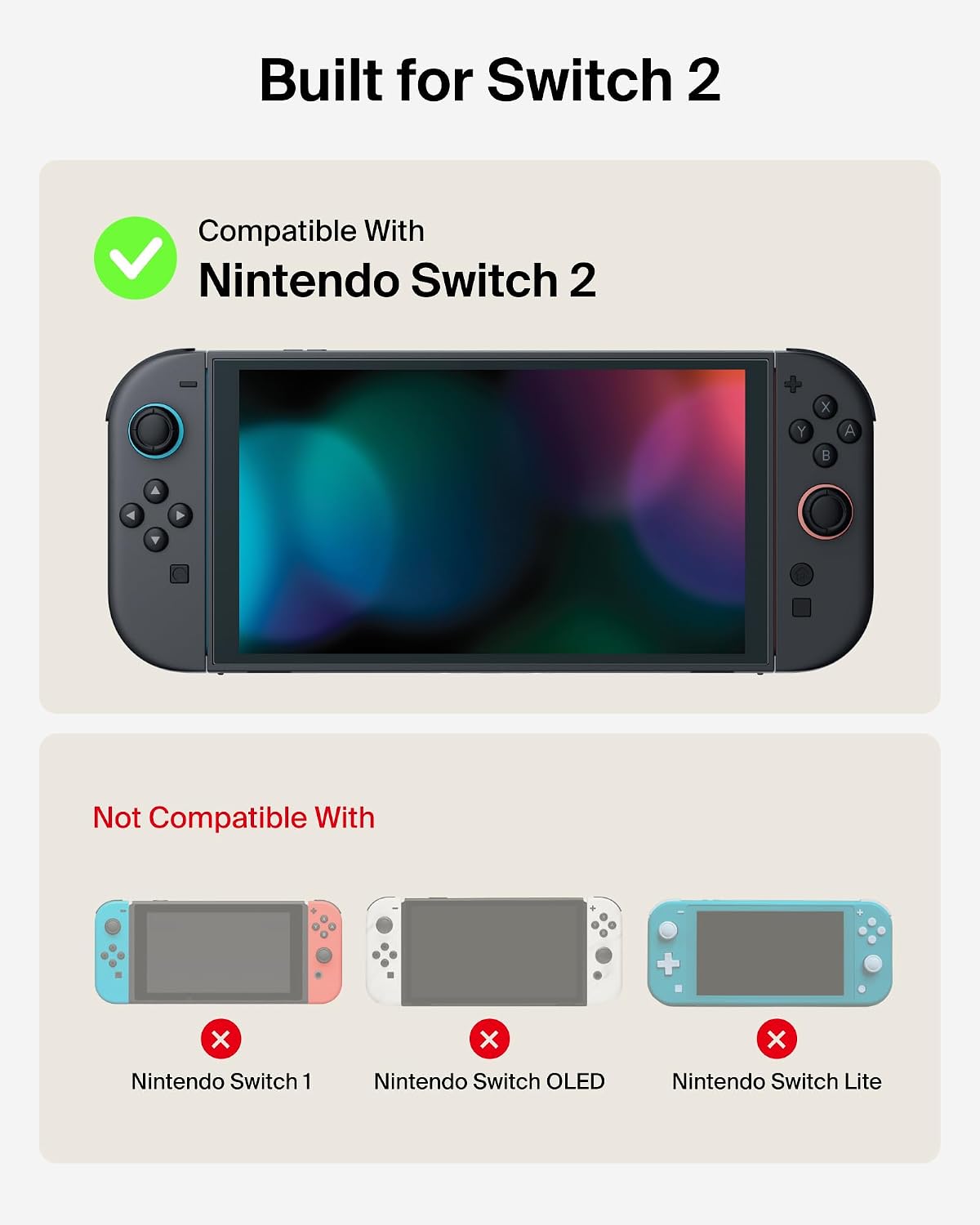 Belkin Nintendo Switch 2 Case Travel Bag w/AirTag Holder & Game Card Storage Pocket - Portable Lightweight Protective Carrying Case w/Hard Shell & Soft Interior, Gaming Travel Essentials - Sage