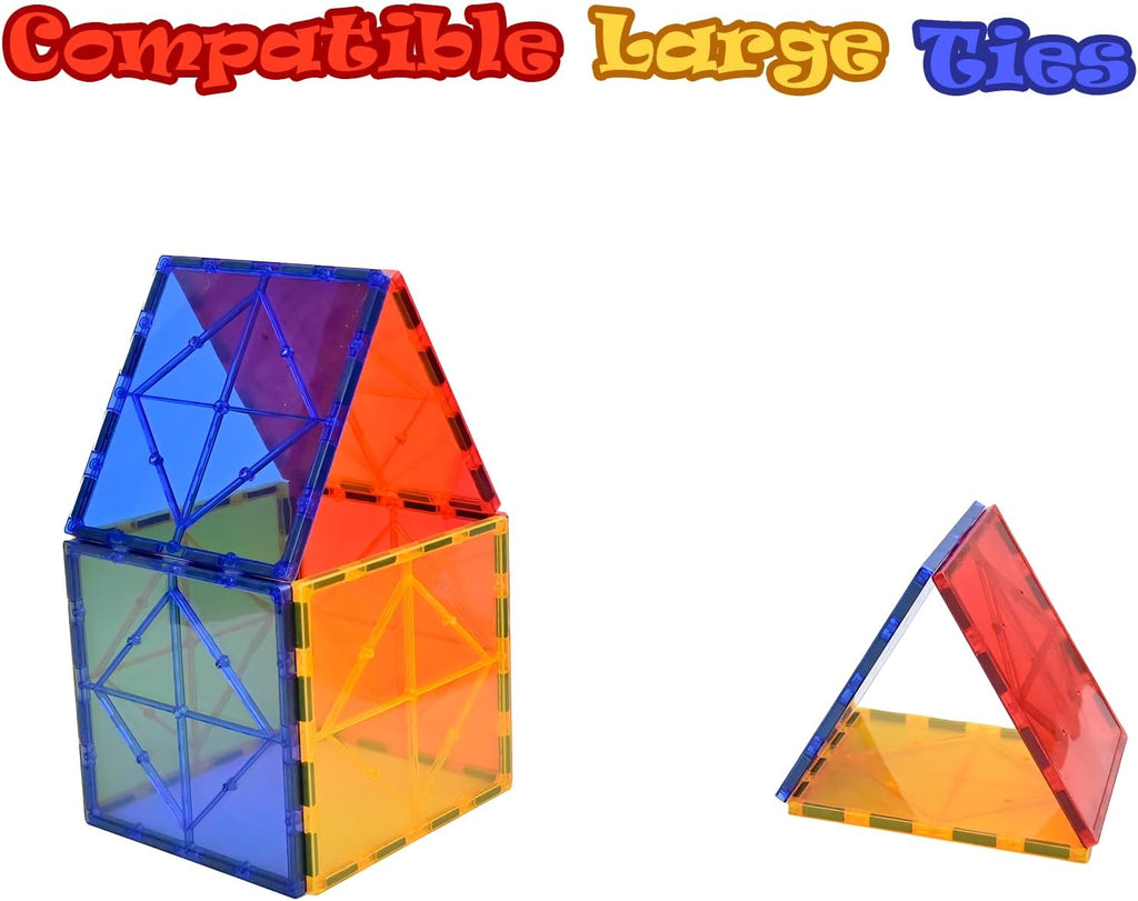 Gemmicc Large Magnetic Base Plates — 6 Pieces