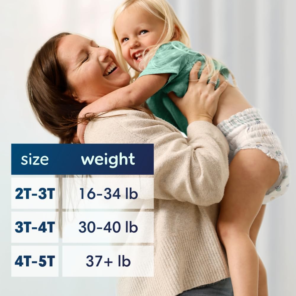 Pampers Pure Protection Training Underwear Size 4 2T-3T 60 Count