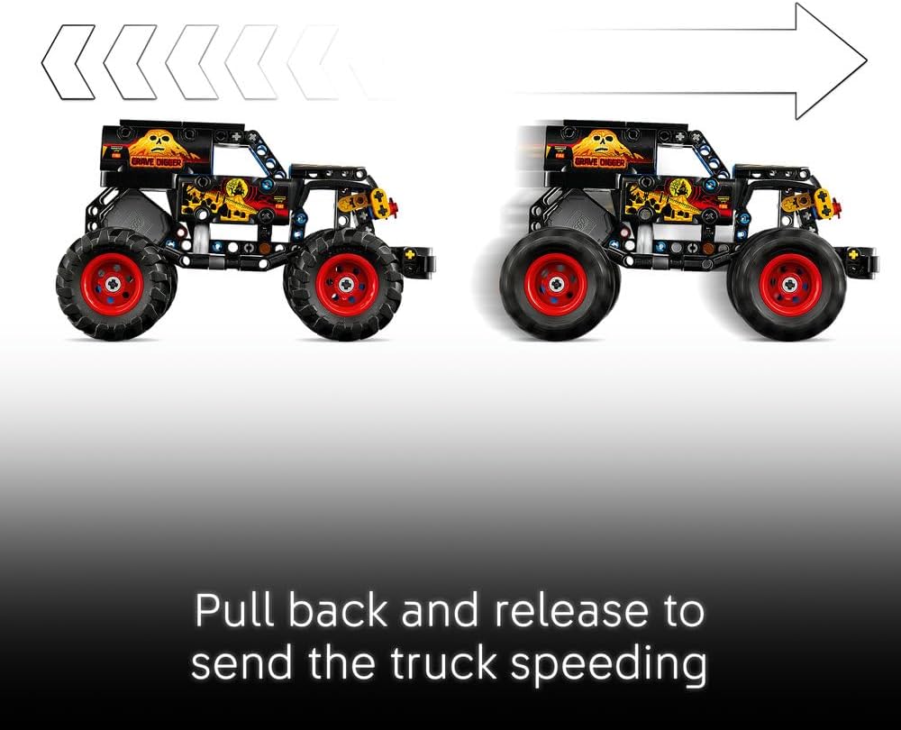LEGO Technic Monster Jam Grave Digger Fire and Ice 42219 — image 3