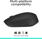 Logitech M171 Wireless Mouse — Black