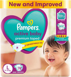 Pampers Active Baby Diapers, Large (78 Count)