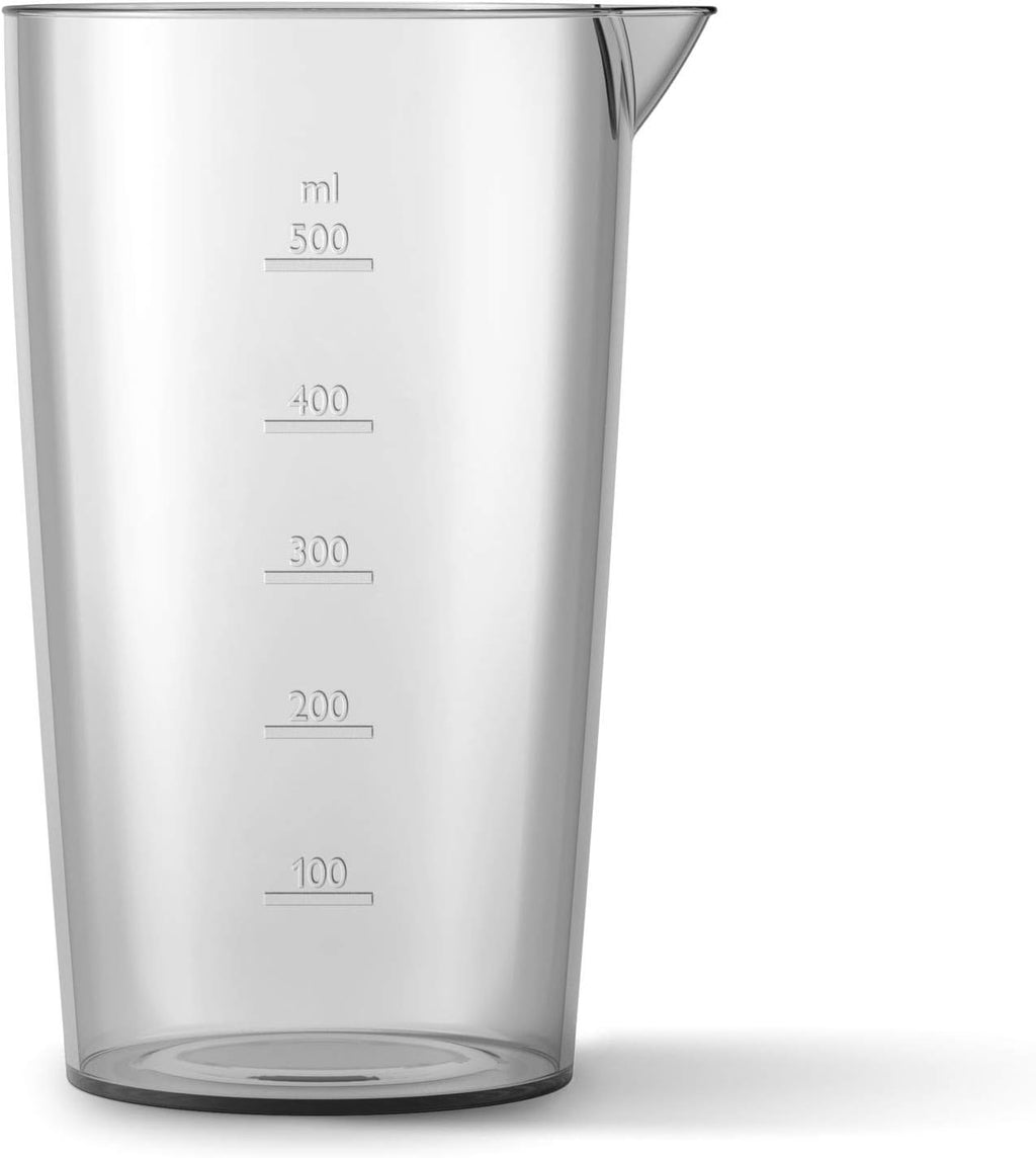 Philips Hand Blender 700W, With XL Chopper Whisk & Beaker, 2 Speeds — white