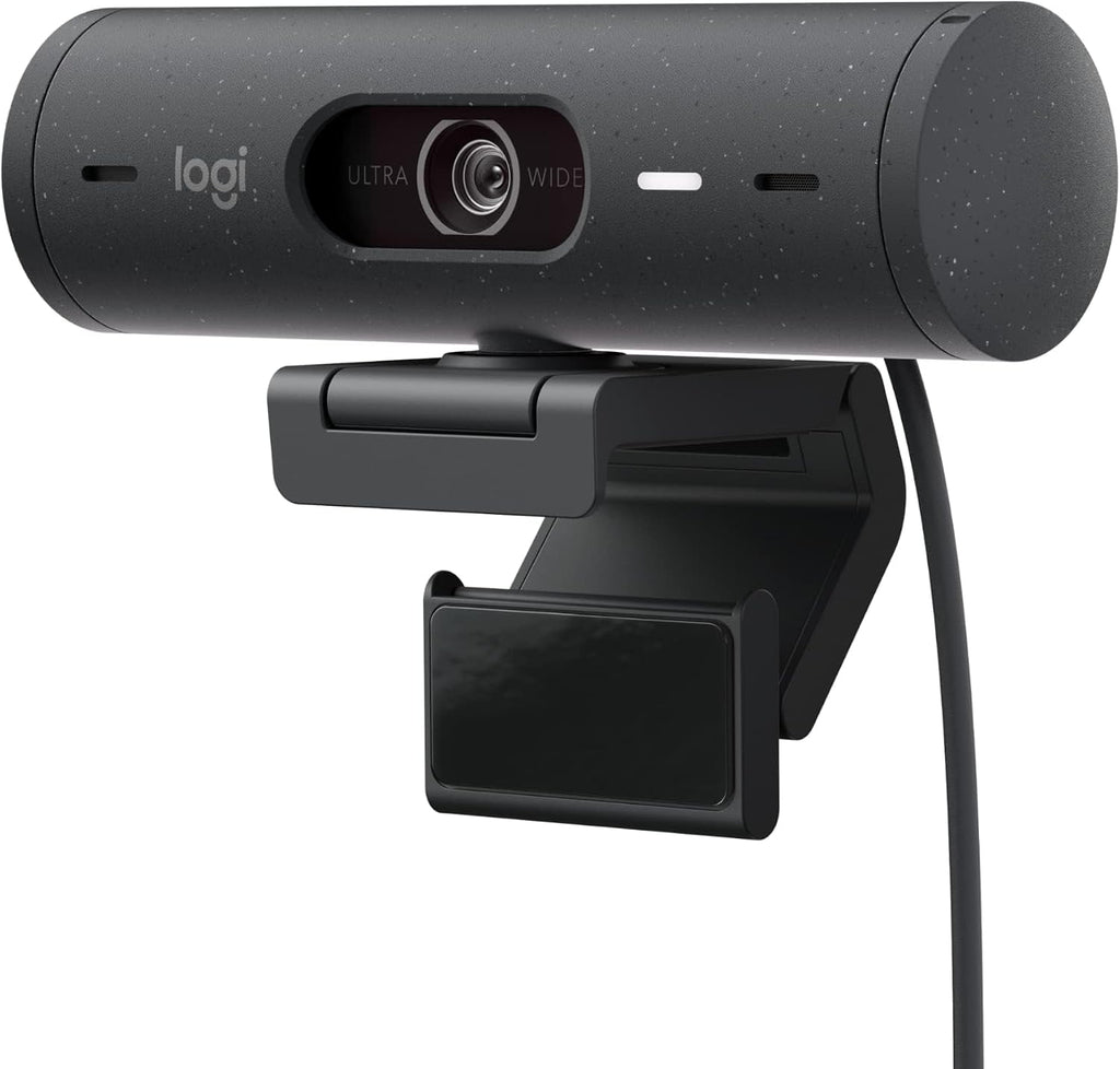 Logitech BRIO 500 Webcam and MK540 Combo Bundle — Black