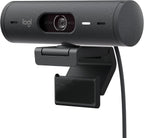 Logitech BRIO 500 Webcam and MK540 Combo Bundle — Black