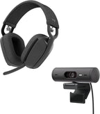 Logitech Brio 500 and Zone Vibe 100 Bundle — Graphite
