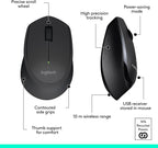 Logitech MK345 Keyboard and Mouse Combo — Black
