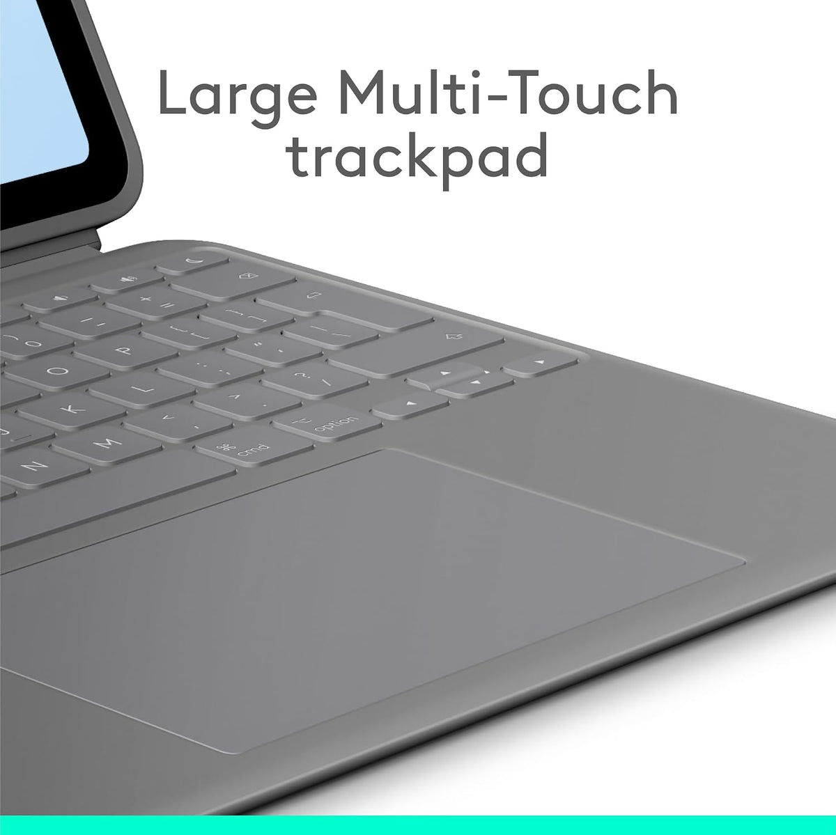 Logitech Combo Touch Keyboard Case for iPad Air 13-inch M2 — Oxford Grey