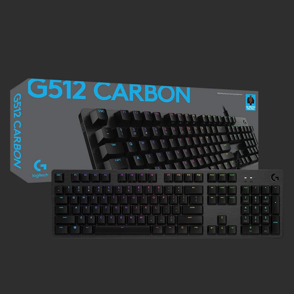Logitech G512 Gaming Keyboard — Black
