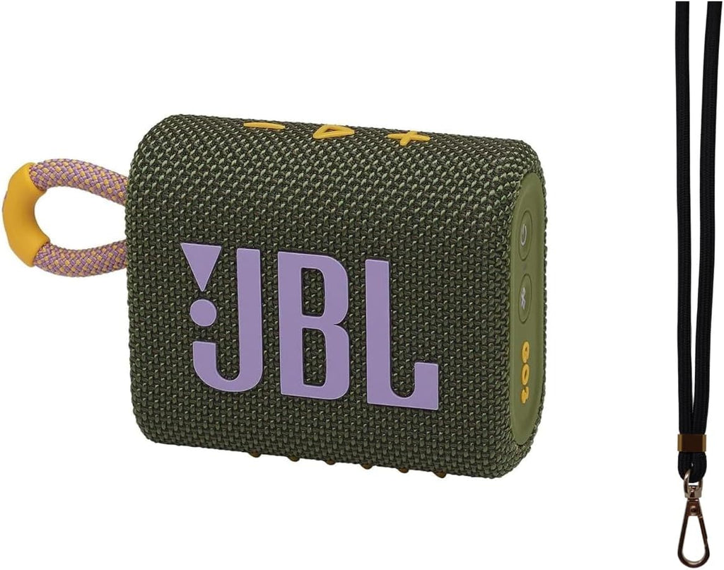 JBL Go 3 with Lanyard — Green
