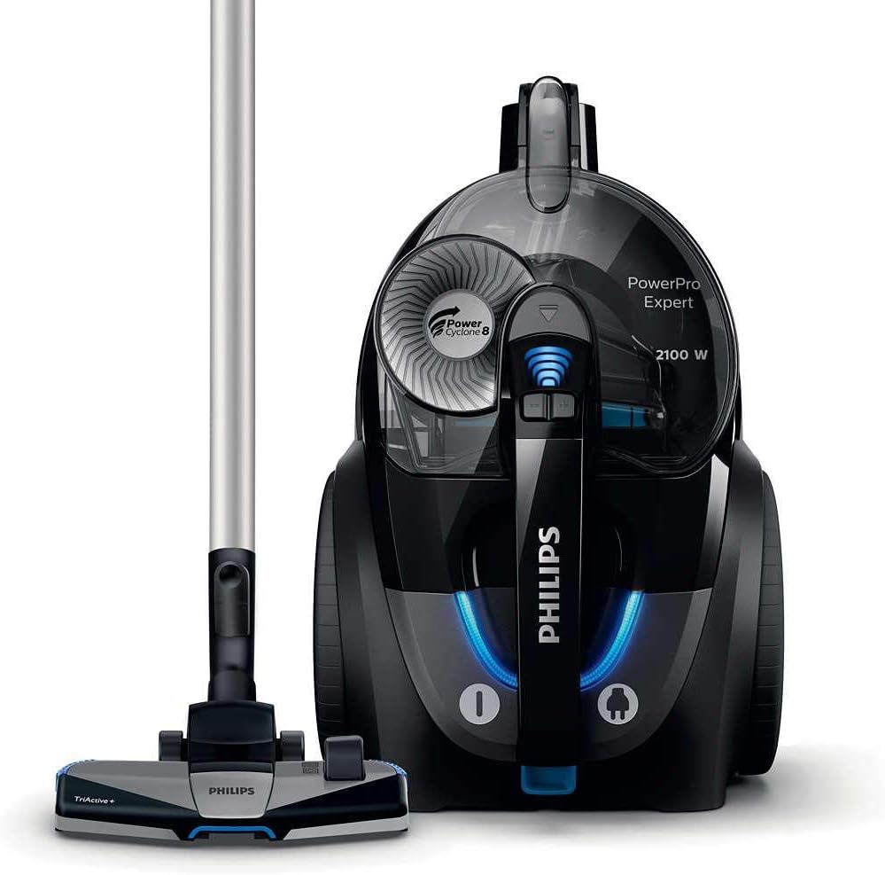 Philips PowerPro Expert Bagless Vacuum Cleaner - Black — Black