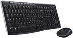 Logitech MK270 Keyboard and Mouse Combo — Black