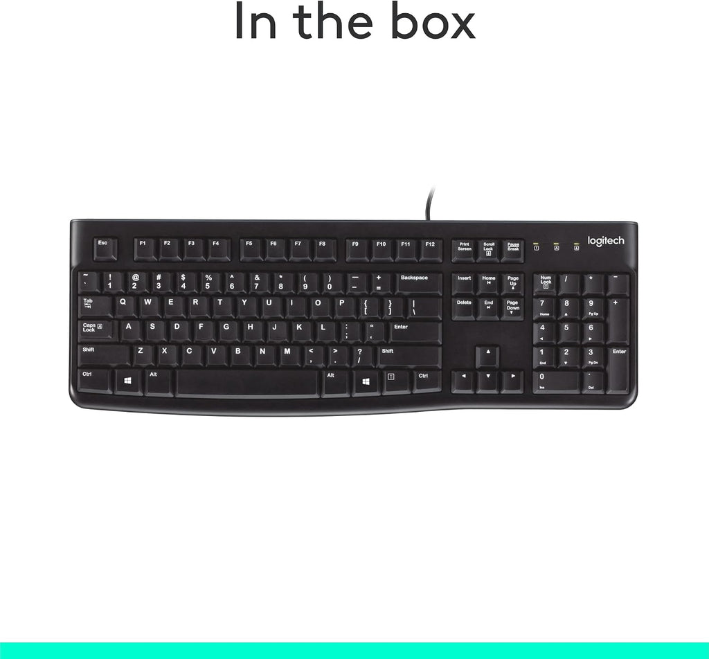 Logitech K120 for Business Keyboard — Black