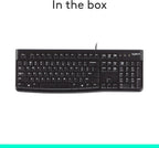 Logitech K120 for Business Keyboard — Black