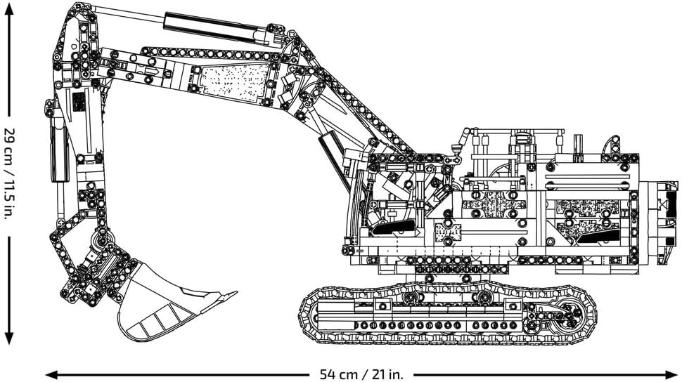 LEGO Technic Volvo EC500 Hybrid Excavator 42215 — image 9