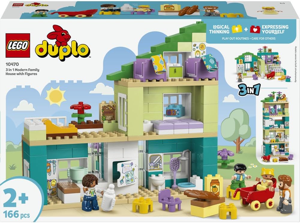 LEGO DUPLO 3 in 1 Modern Family House with Figures 10470 — image 10