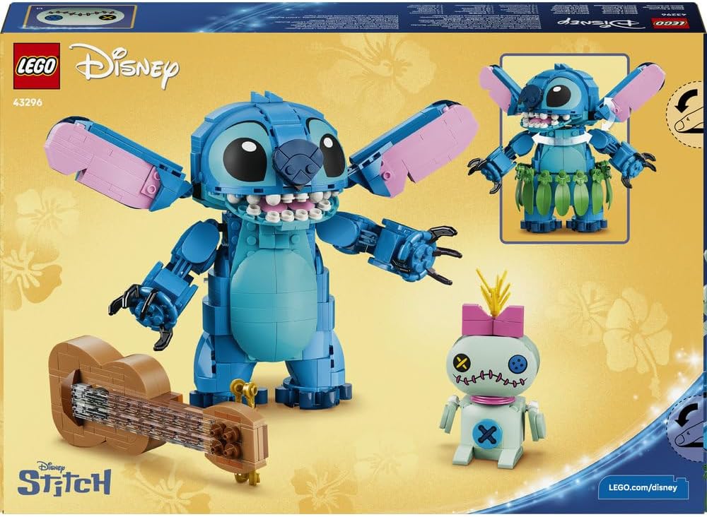 LEGO Disney Stitch & Scrump 43296
