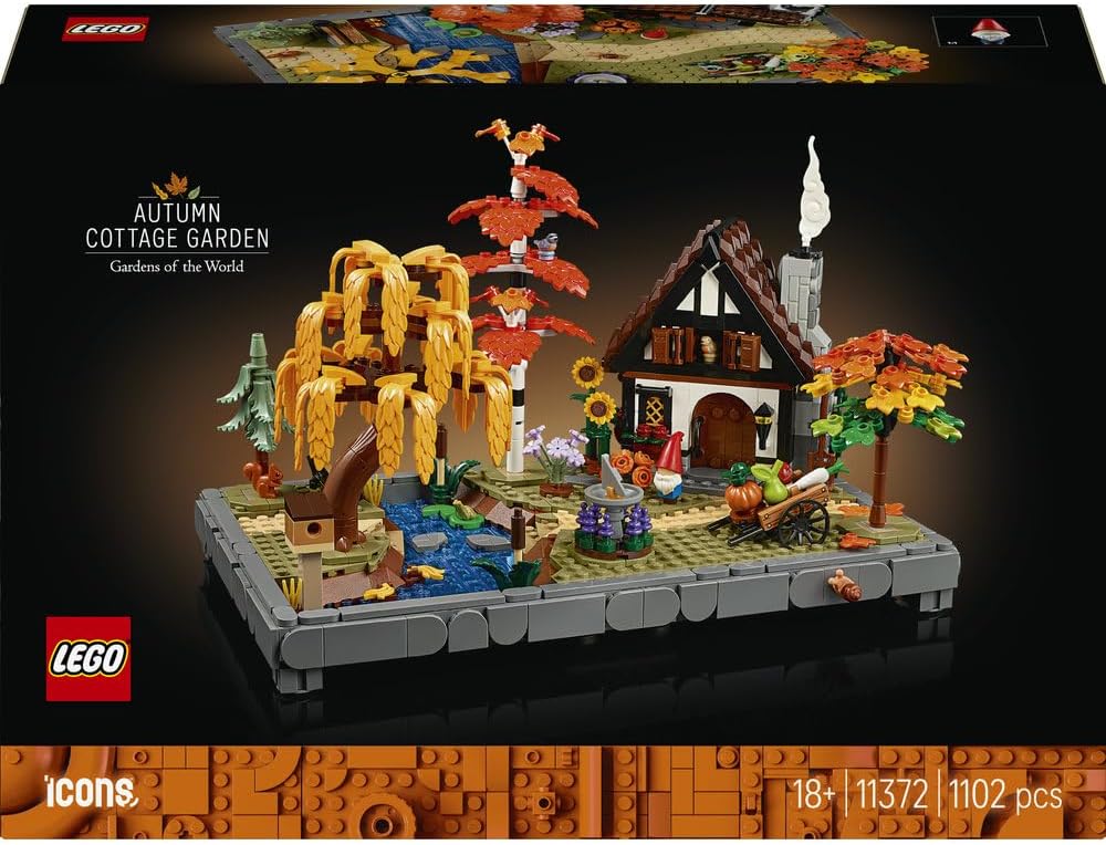 LEGO Icons Autumn Cottage Garden 11372 — image 10