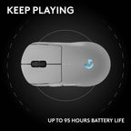 Logitech G PRO 2 LIGHTSPEED Gaming Mouse — White
