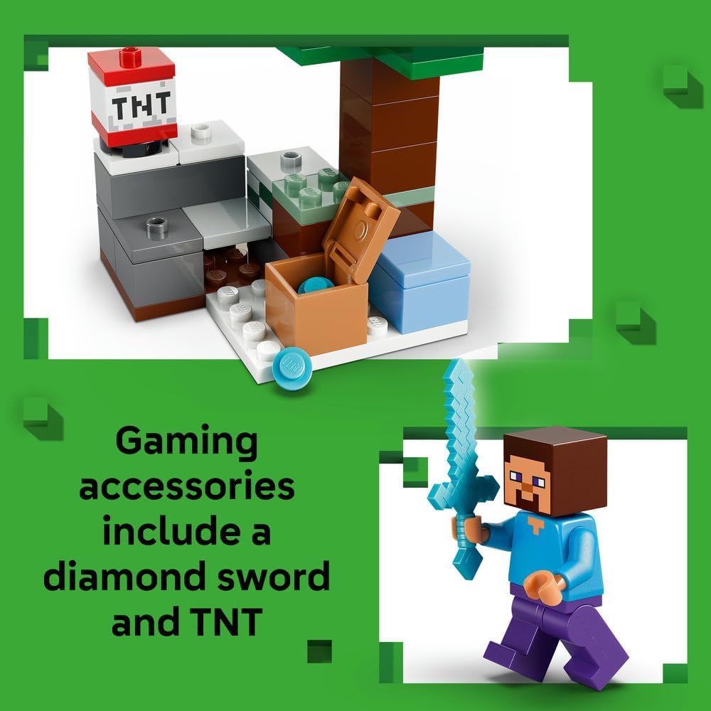 LEGO Minecraft Steve's Taiga Adventure 21583 — image 3