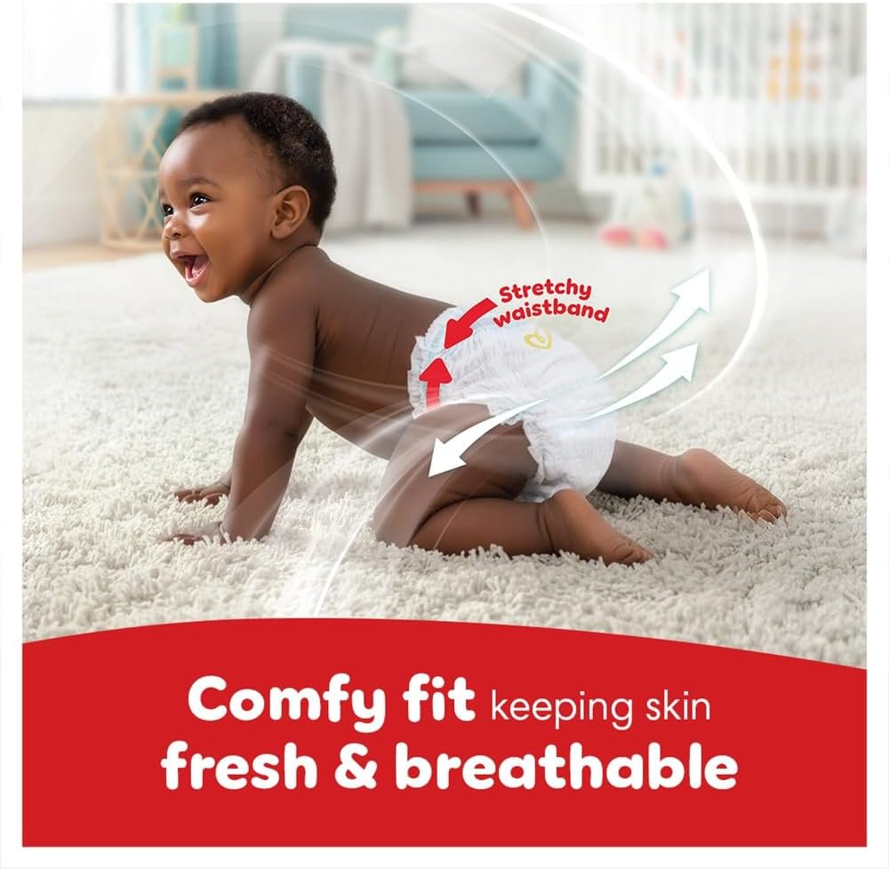 Pampers Premium Care Taped Baby Diapers, Size 5, 11-16kg, Unique Softest Absorption for Ultimate Skin Protection, 168 Count