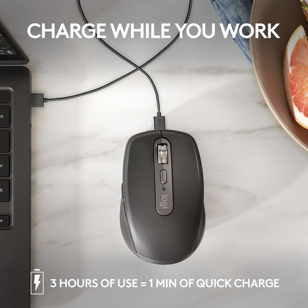 Logitech MX Anywhere 3S Wireless Mouse — Graphite