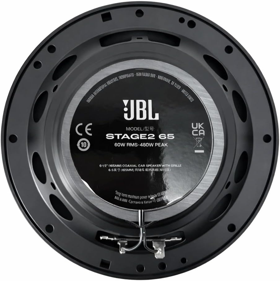 JBL Stage2 GEN2 65 6.5-Inch Car Speakers — Pair