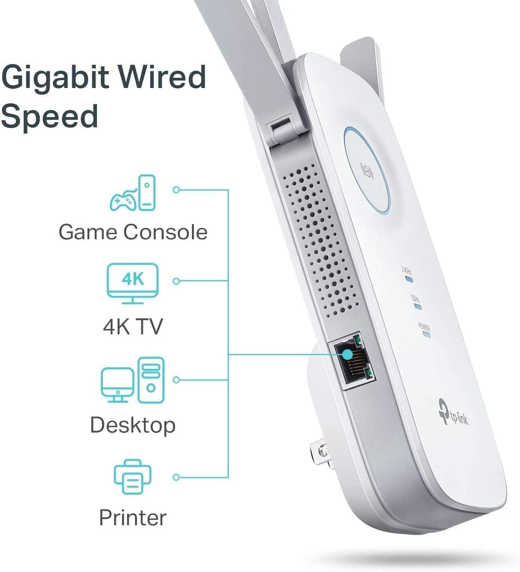 TP-Link AC1750 WiFi Range Extender with High Speed Mode and Intelligent Signal Indicator (RE450)