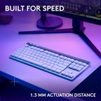 Logitech G515 TKL Wireless Gaming Keyboard — White