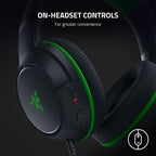 Razer Kaira X Wired Headset for Xbox Series X|S, Xbox One, PC, Mac & Mobile Devices — Black — product image 7