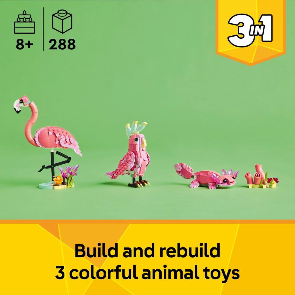 LEGO Creator 3in1 Wild Animals: Pink Flamingo 31170 — image 2