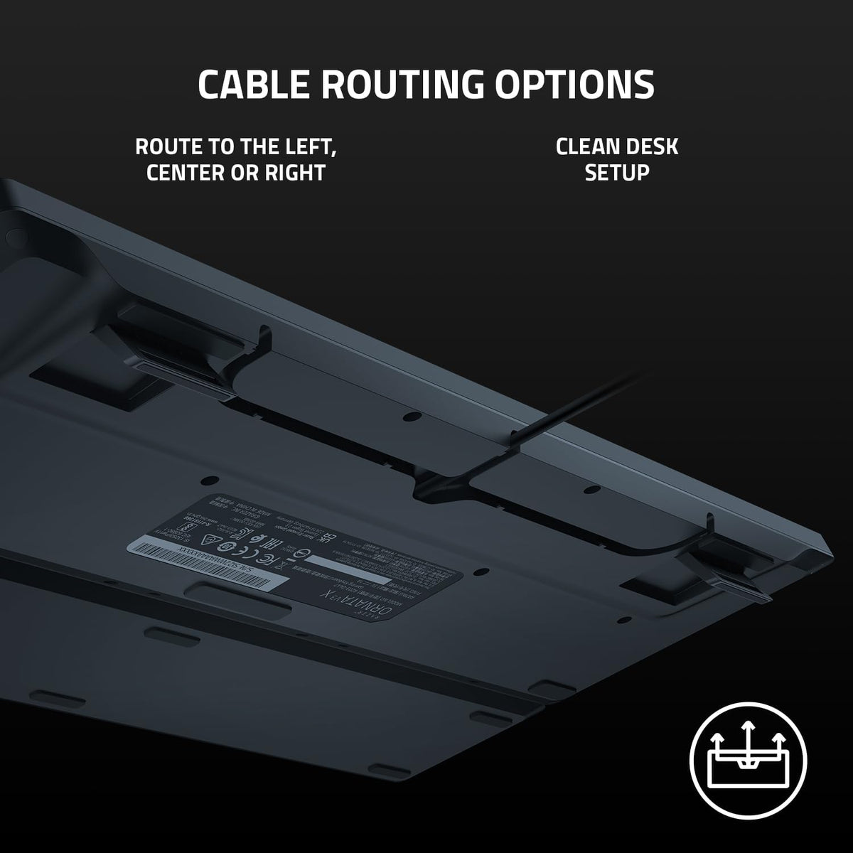 Razer Ornata V3 X Gaming Keyboard — Black — product image 6