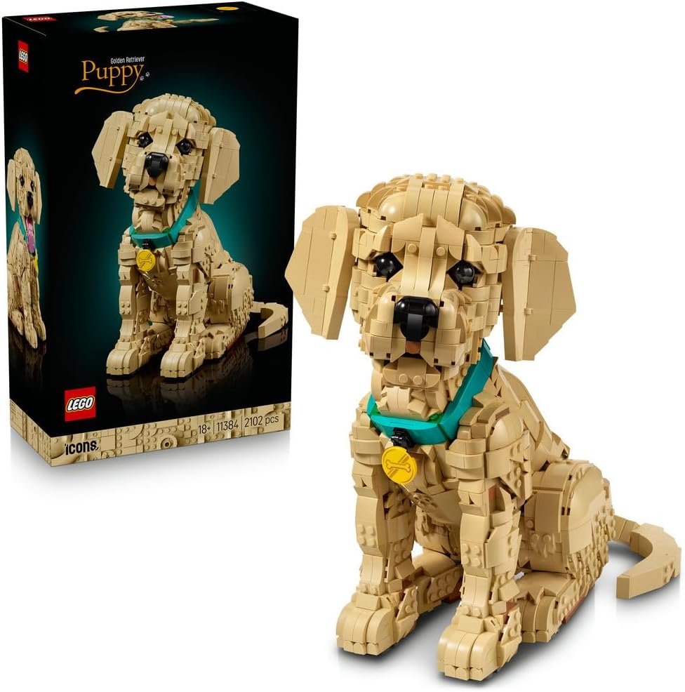 LEGO Icons Golden Retriever Puppy 11384 — image 1