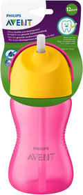 Philips AVENT SCF798/02 Straw Cup, Pink, Pack of 1 — Pink, Yellow