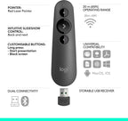Logitech R500S Presentation Remote — Graphite