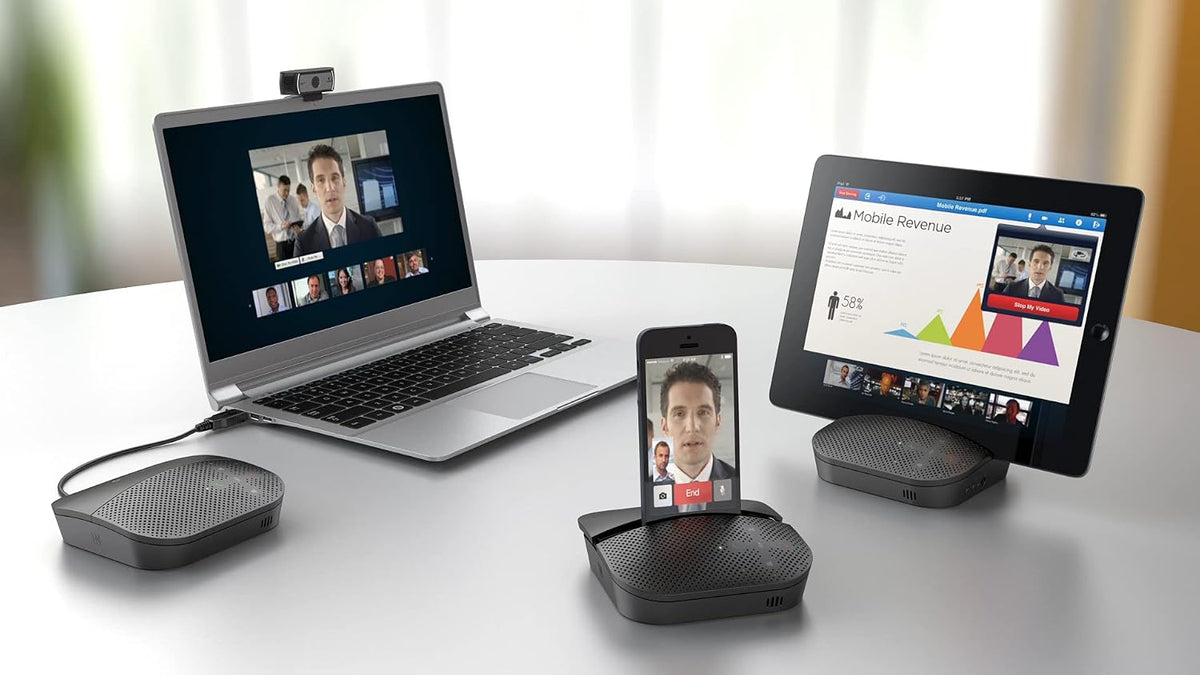 Logitech P710E Speakerphone — Black