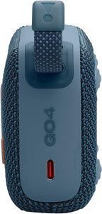 JBL Go 4 Portable Bluetooth Speaker — Blue