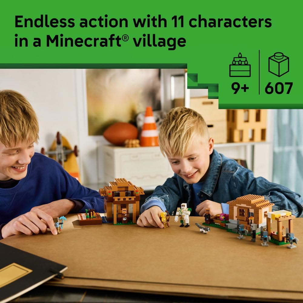 LEGO Minecraft Evoker Village Attack 21596 — image 2