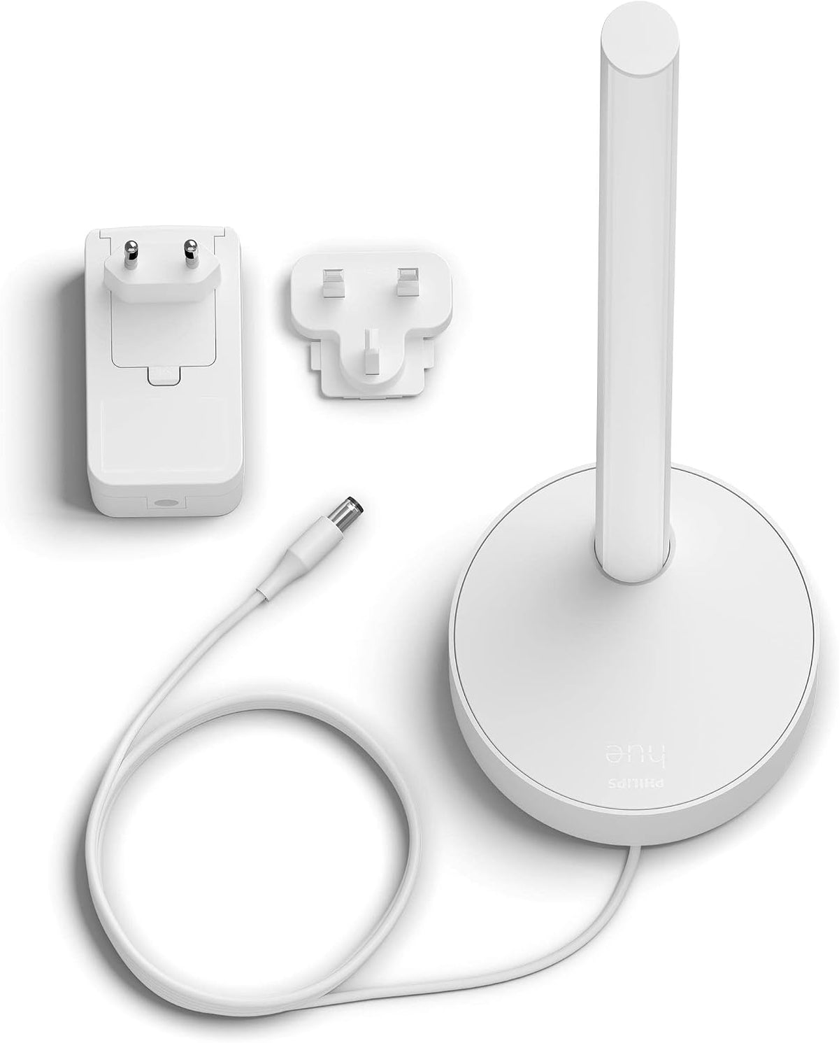 Philips Hue Signe White and Colour Ambiance Gradient Table Lamp [White] Smart Lighting with Bluetooth. Works with Alexa, Google Assistant and Apple Homekit. — White